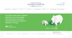 Desktop Screenshot of harleystreetchildrenshospital.com